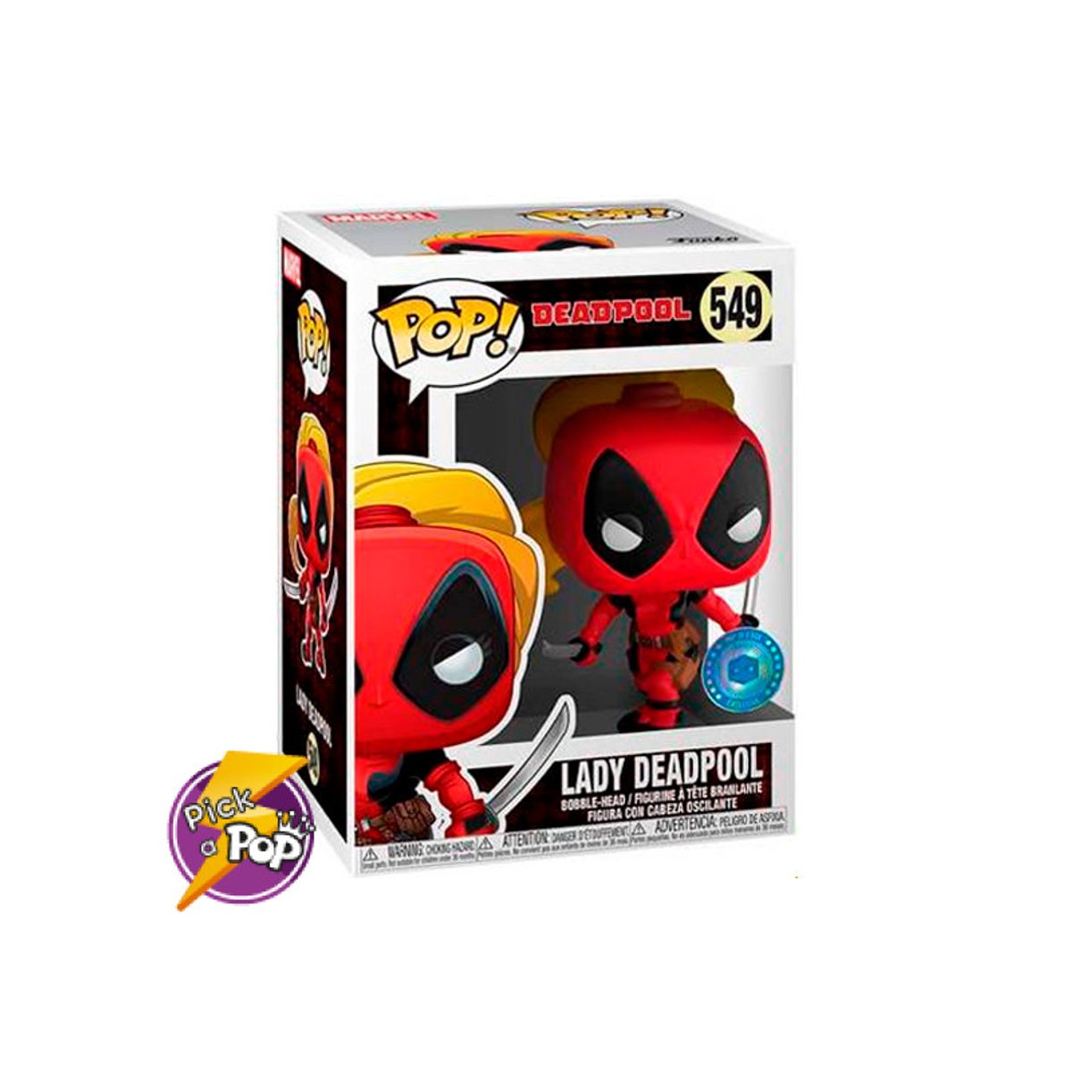 FUNKO - LADY DEADPOOL FUNKO POP 549