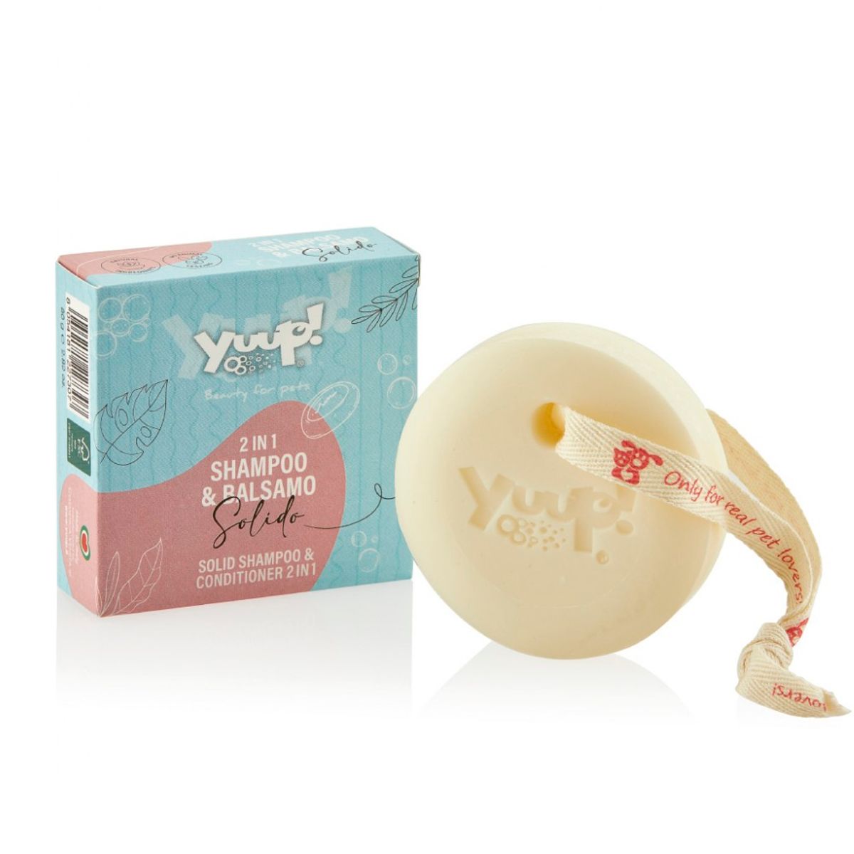 OEM - SHAMPOO Y ACONDICIONADOR SÓLIDO PARA MASCOTAS 2 EN 1