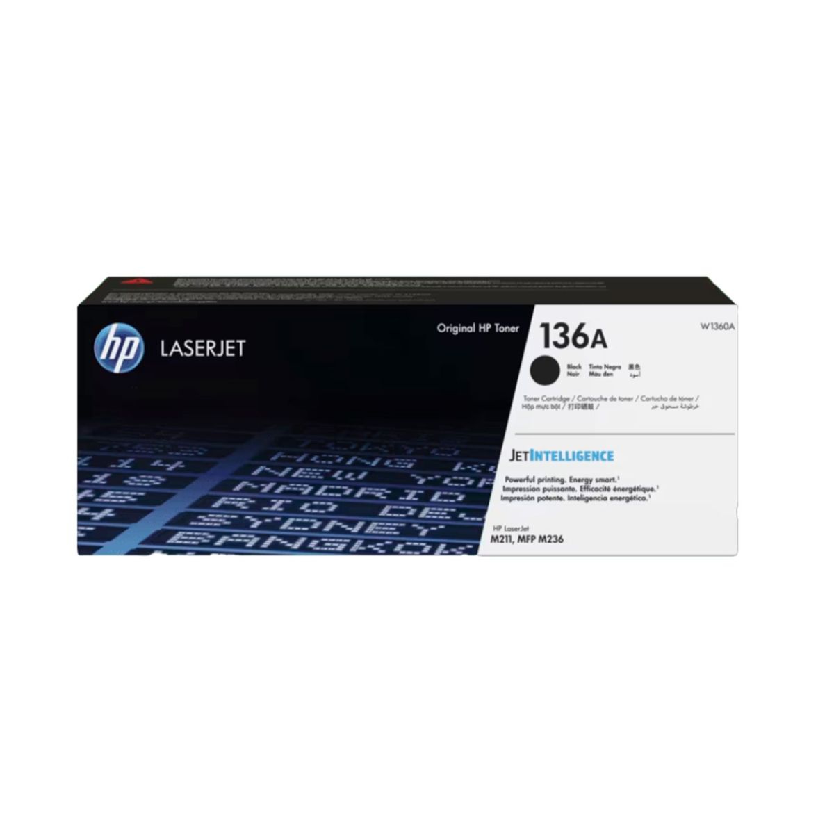 HP - TONER HP 136A NEGRO, 1150 PAG, LASERJET M211/MFP M236 P/N: W1360A