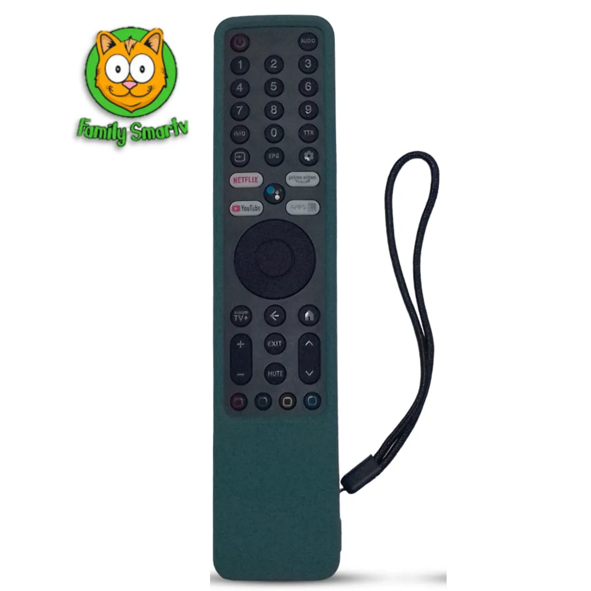 SIKAI - Funda para Control Remoto Tv Xiaomi XMRM-ML MI TV Q2  Verde Oscuro