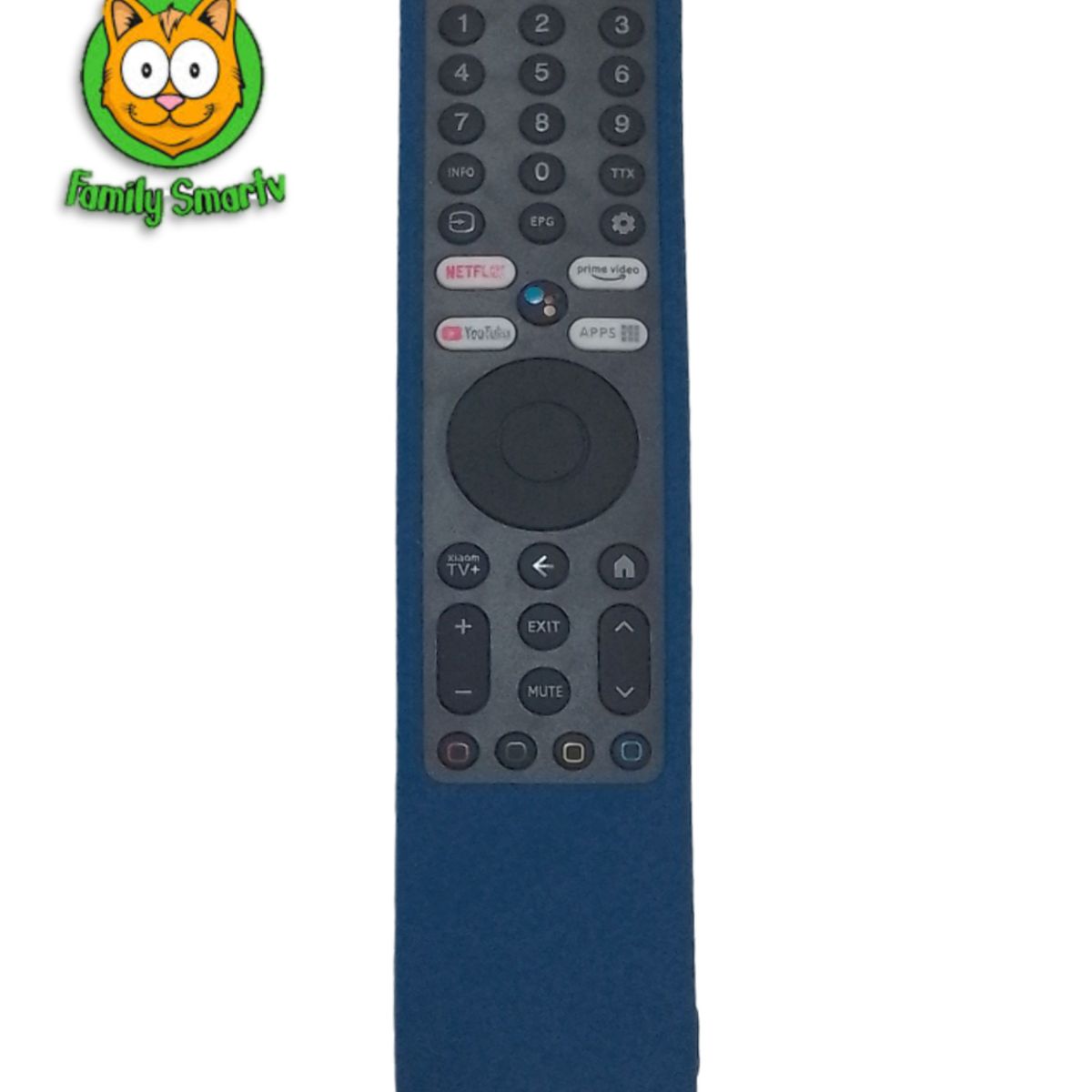 SIKAI - Funda para Control Remoto Tv Xiaomi XMRM-ML MI TV Q2 Azul
