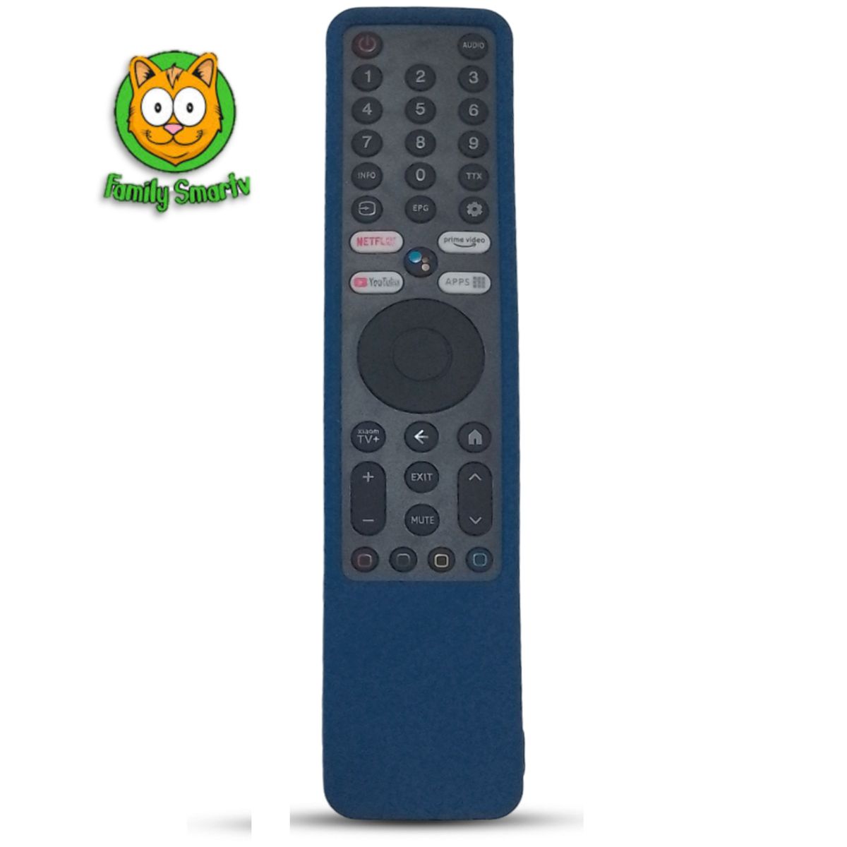 SIKAI - Funda para Control Remoto Tv Xiaomi XMRM-ML MI TV Q2 Azul