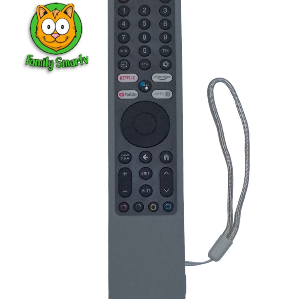 SIKAI - Funda para Control Remoto Tv Xiaomi XMRM-ML MI TV Q2  / plomo