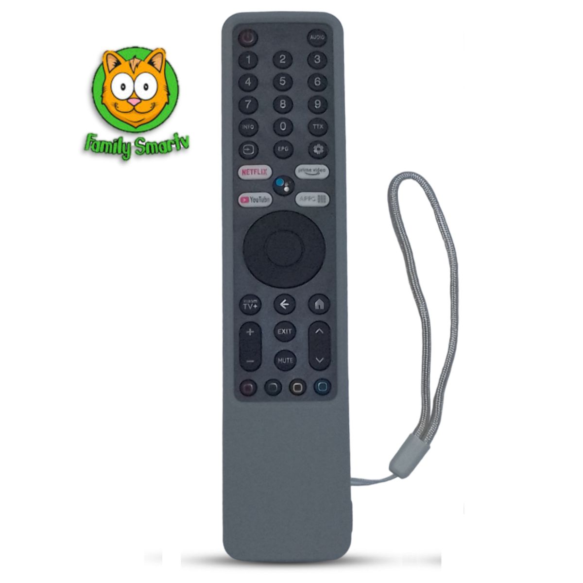 SIKAI - Funda para Control Remoto Tv Xiaomi XMRM-ML MI TV Q2  / plomo