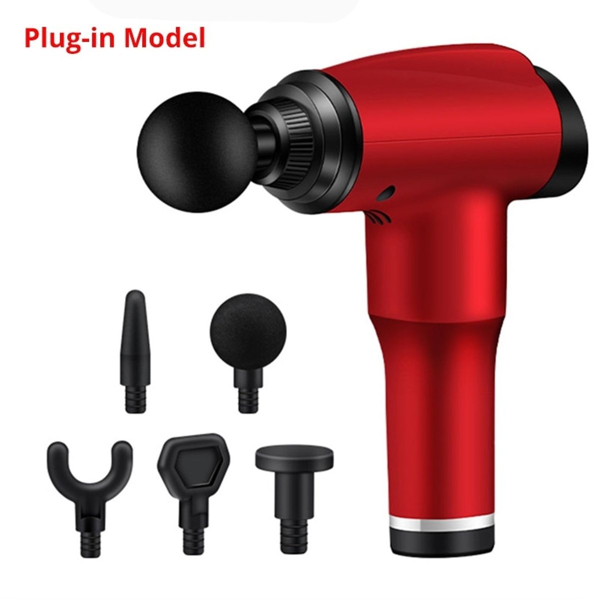 TIOZONEY - Masajeadora inalámbrica y recargable con estimulador muscular