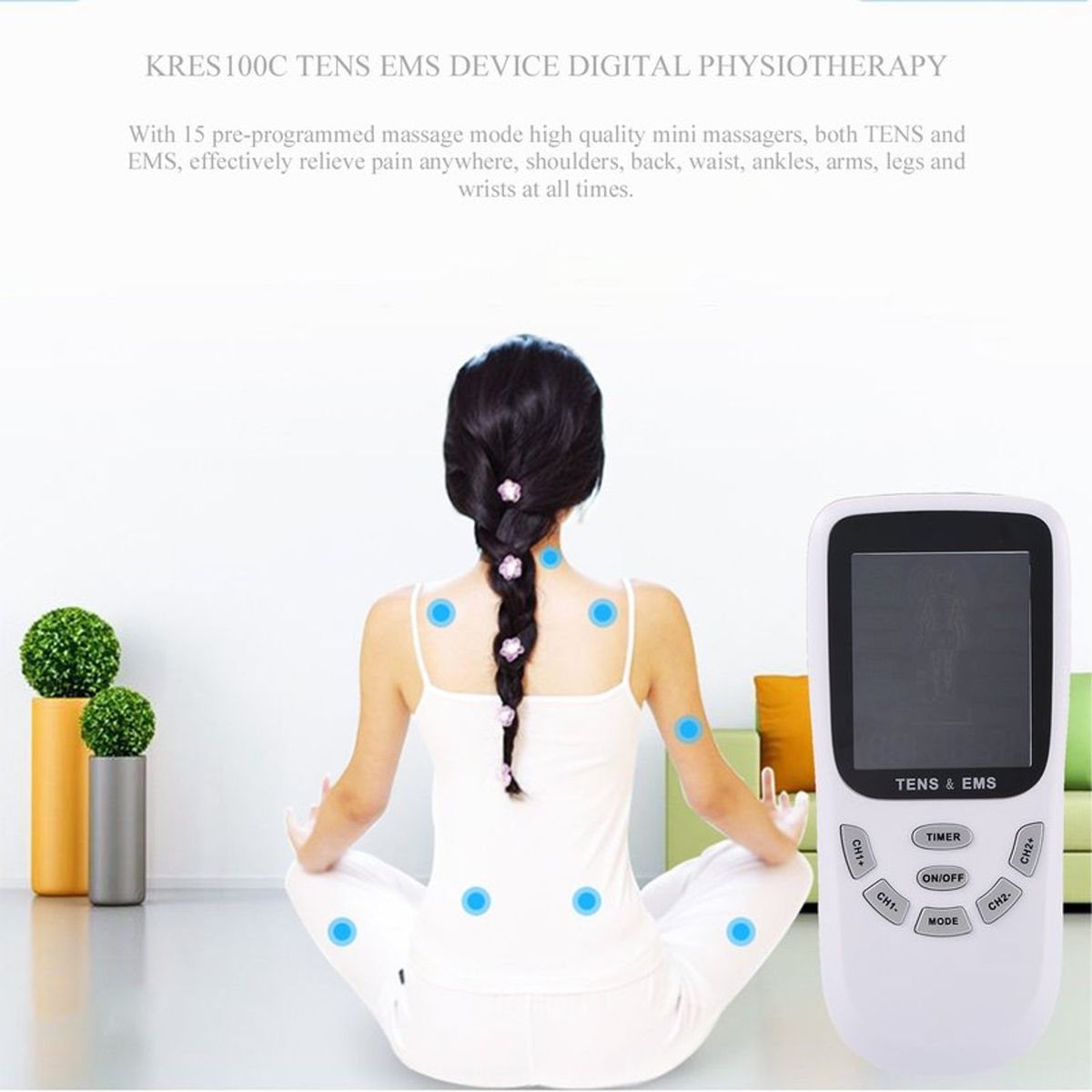 TIOZONEY - Device Masaje transcuataneo para aliviar