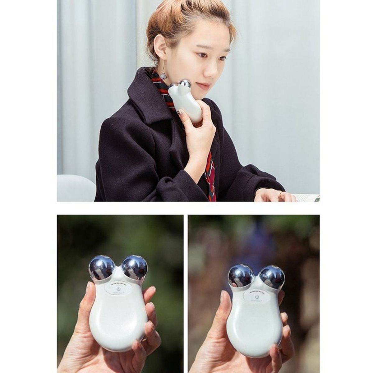 TIOZONEY - Micro-corriente contra arrugas y reafirmante facial