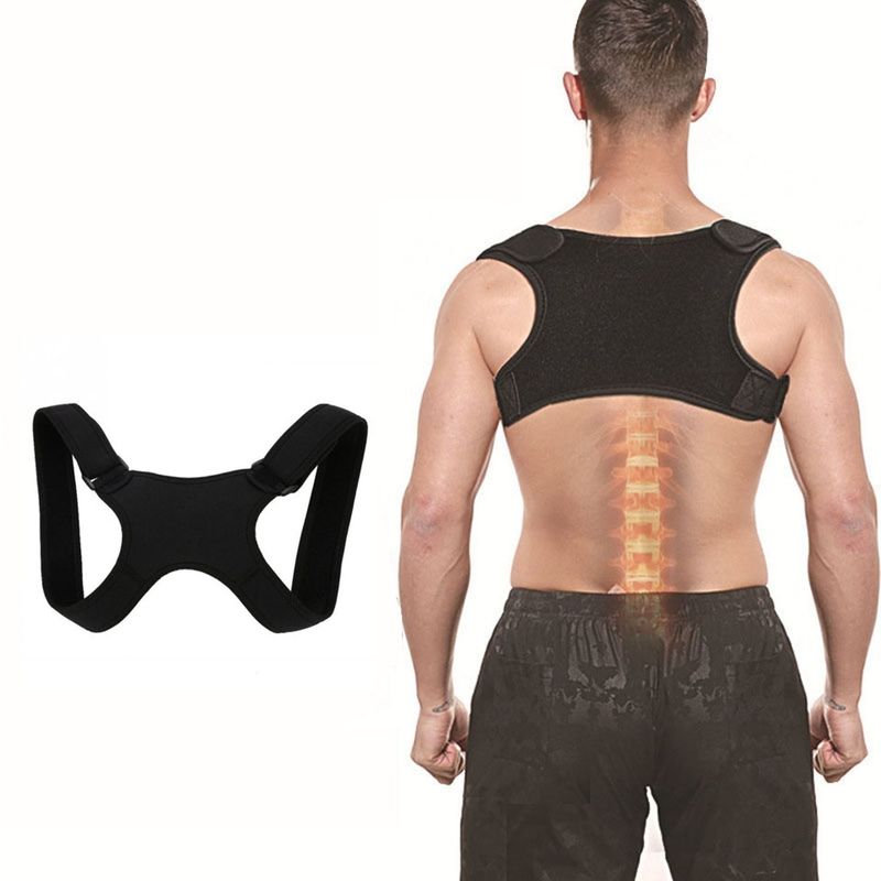 TIOZONEY - Corrector De Postura Invisible Unisex- Negro