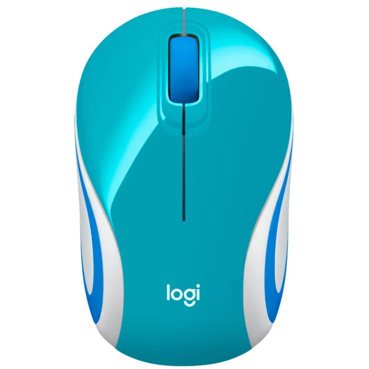 LOGITECH - MOUSE INALAMBRICO LOGITECH M187 - LIGHT BLUE
