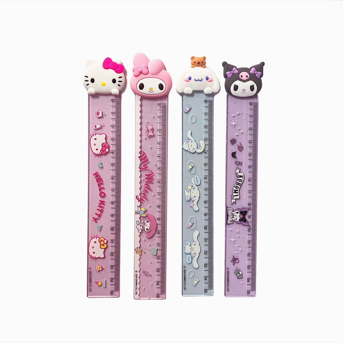 SANRIO - Regla 15CM Personajes Sanrio con Licencia -  My melody