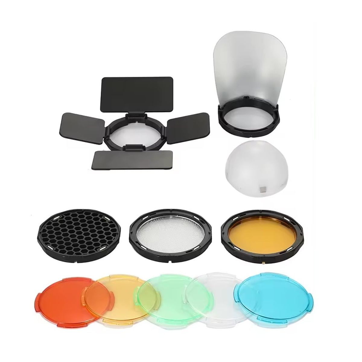 GENERICO - DIFUSOR PARA FLASH REDONDO TRIOPO TR-09