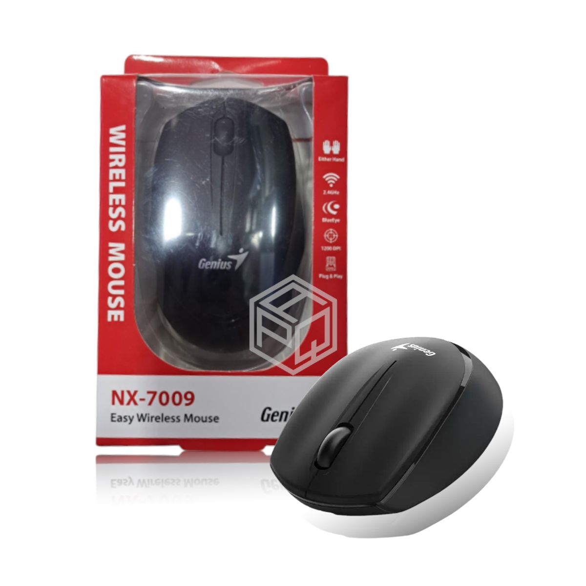GENIUS - MOUSE GENIUS INALÁMBRICO NX-7009 - NEGRO