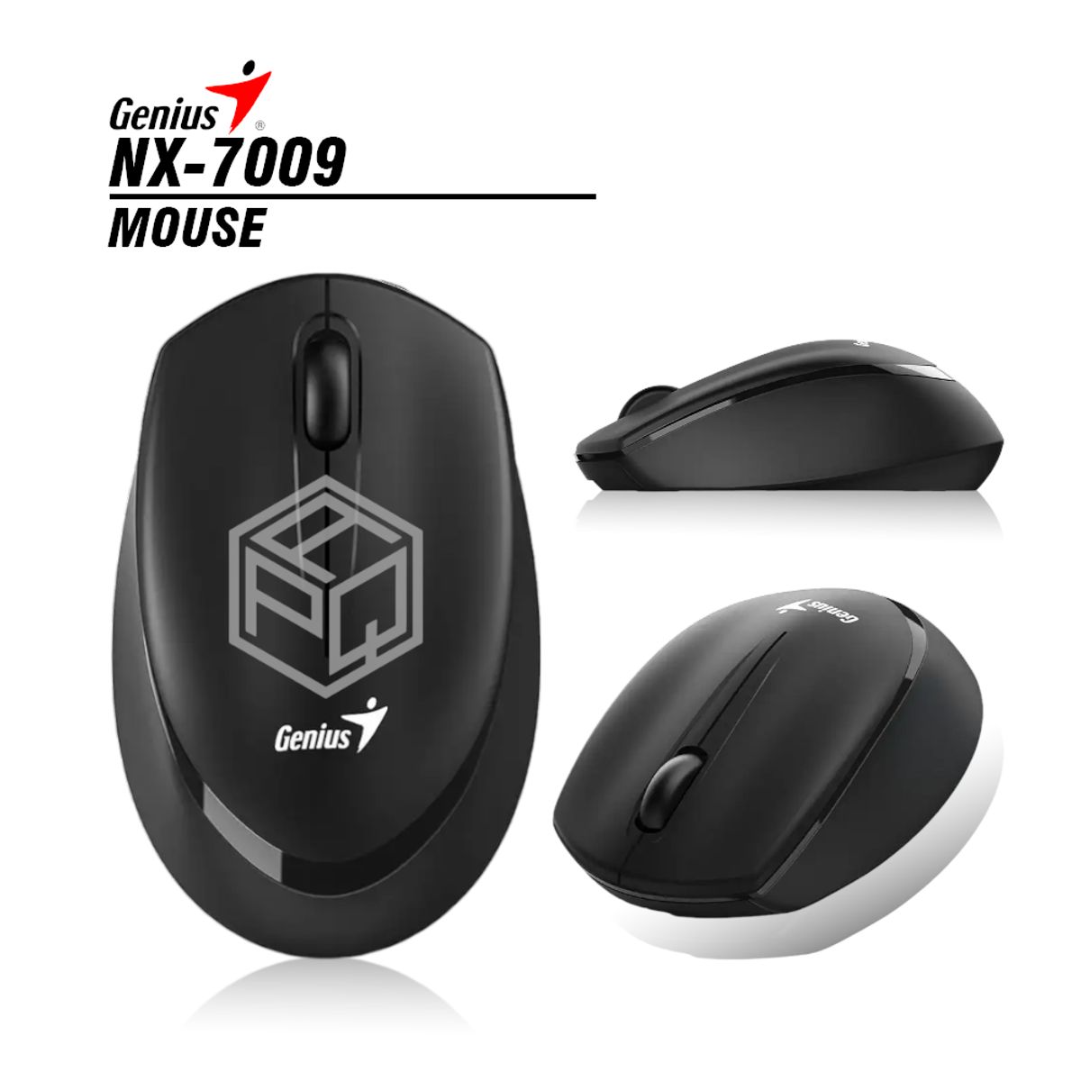 GENIUS - MOUSE GENIUS INALÁMBRICO NX-7009 - NEGRO