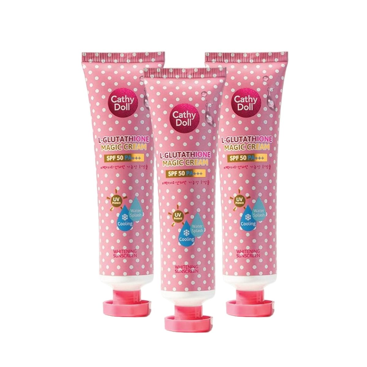 CATHY DOLL - Aclarante Cathy Doll L-Glutathione Magic Cream 60ml Pack x3