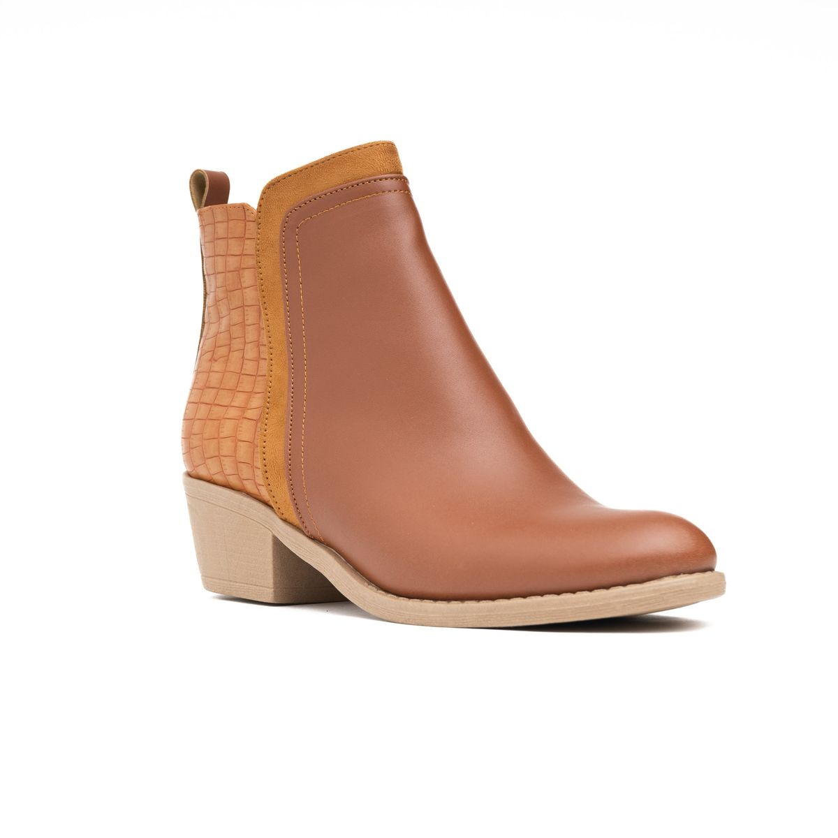 NEBULA - Botines Nesebar - Nebula - Camel Serpiente 2