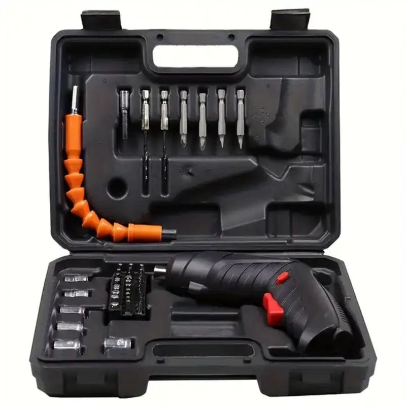 OEM - Taladro Kit de Destornillador Recargable Inalámbrico de 48 Piezas