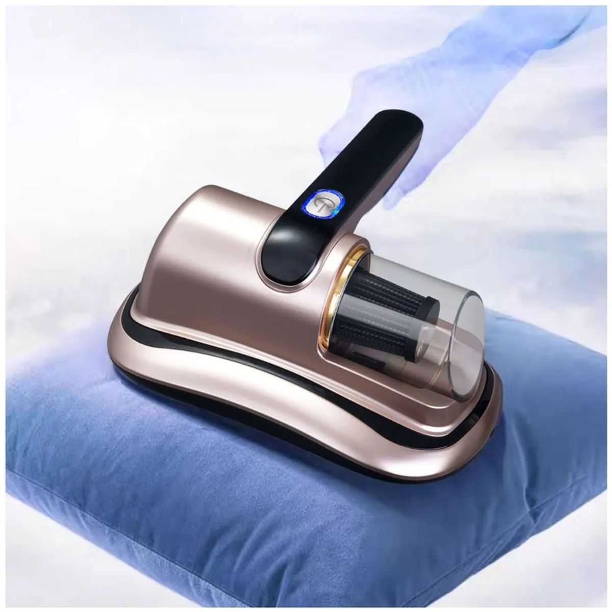 INSPIRA MARKET - Aspiradora Inalámbrica Anti Ácaros con Luz UV