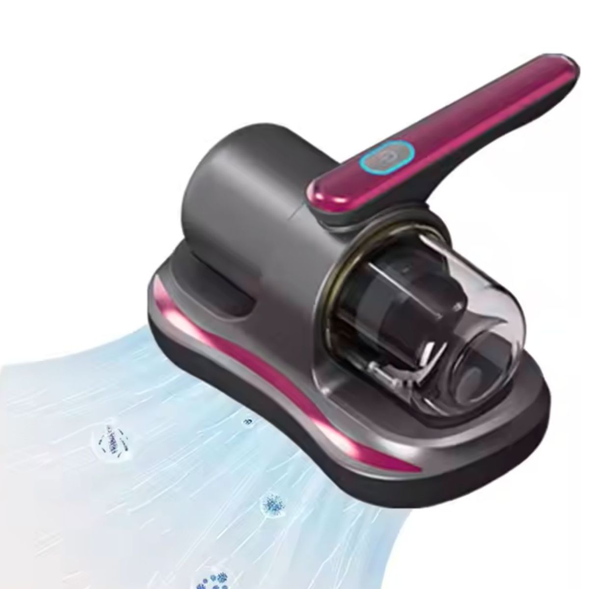 GENERICO - ASPIRADORA INALÁMBRICA ANTI ÁCAROS DE MANO CON LUZ UV