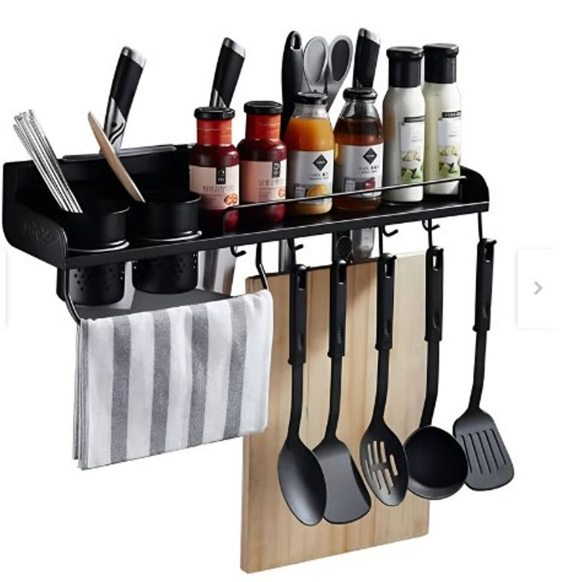 GENERICO - Repisa Organizador de Cocina Porta Cubiertos Chuchillo Especias