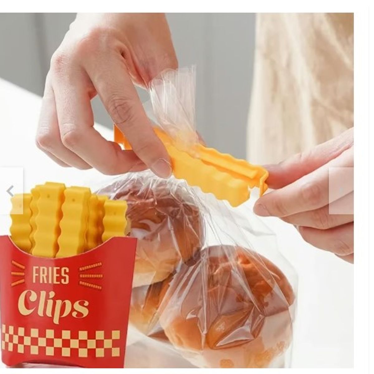 GENERICO - Set  Clips  Papas Fritas tendencia 2024