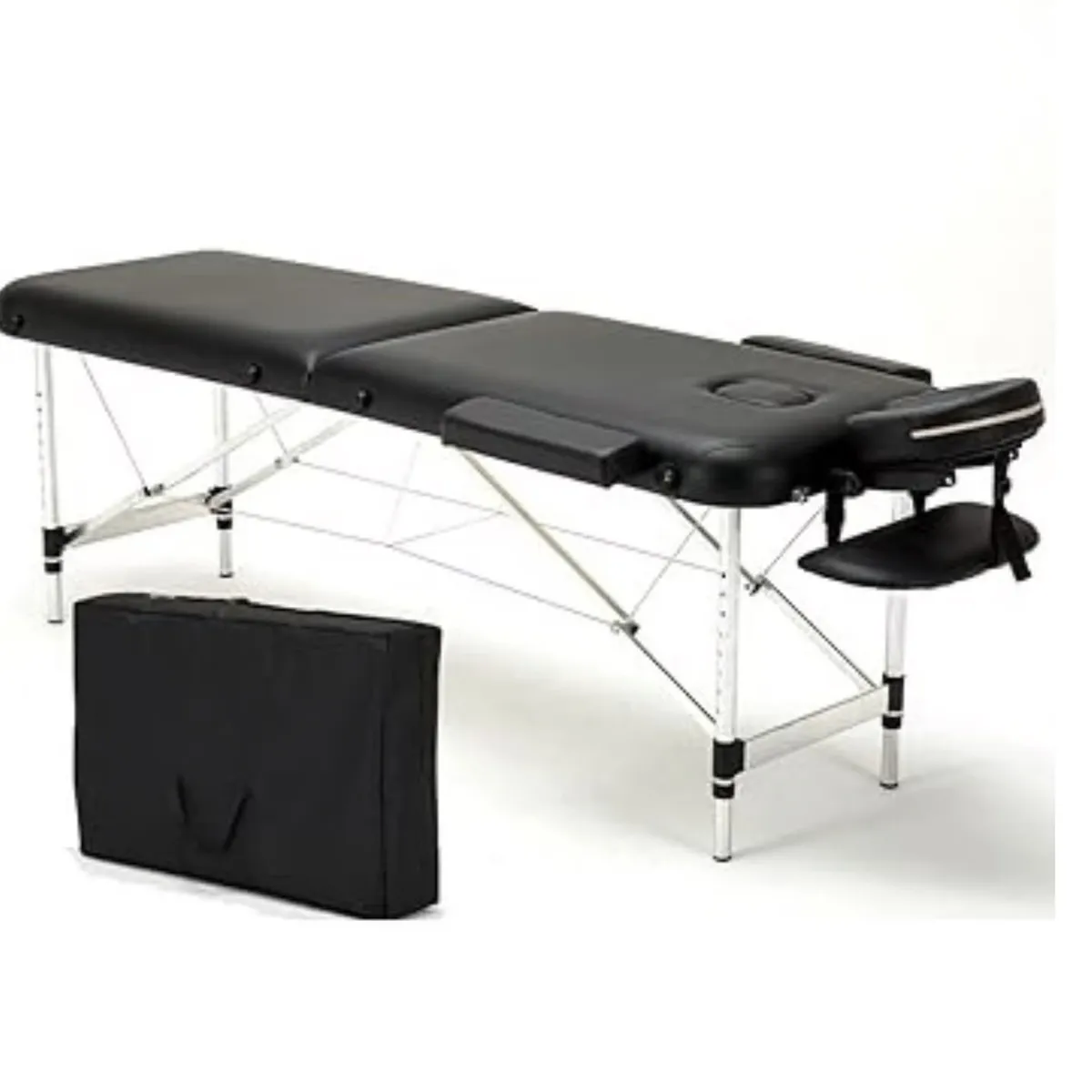 GENERICO - CAMILLA IMPORTADA DE ALUMINIO PORTATIL + ESTUCHE