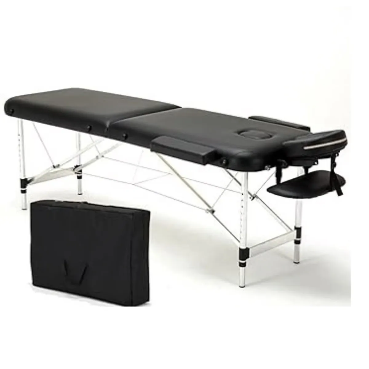 GENERICO - CAMILLA IMPORTADA DE ALUMINIO PORTATIL + ESTUCHE