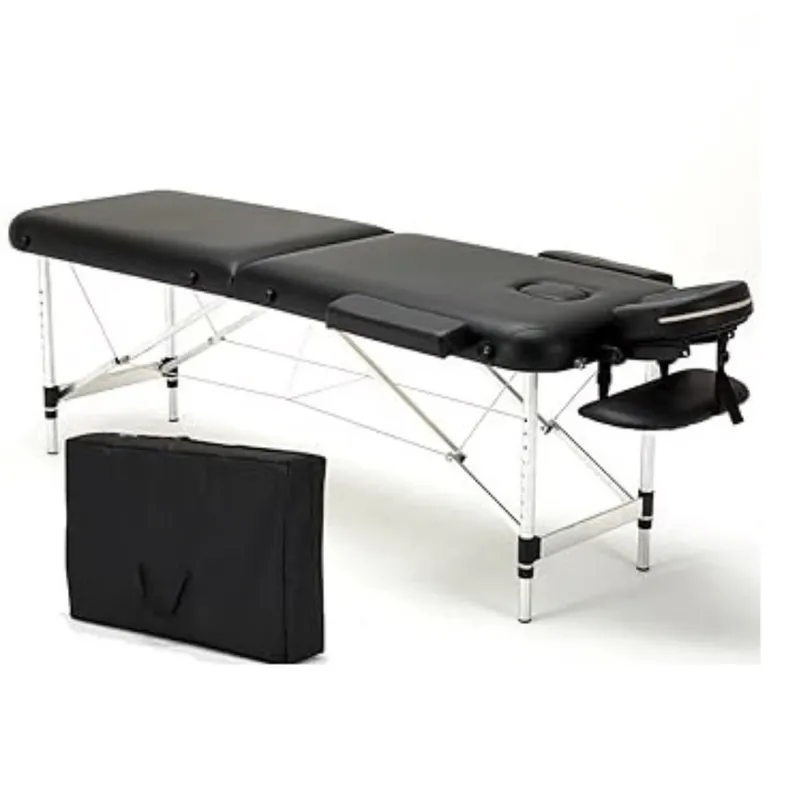 GENERICO - CAMILLA IMPORTADA DE ALUMINIO PORTATIL + ESTUCHE