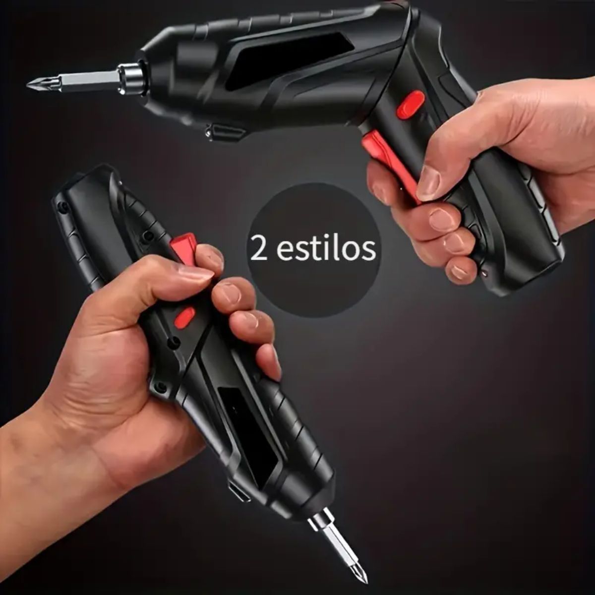 OEM - Taladro Kit de Destornillador Recargable Inalámbrico de 48 Piezas