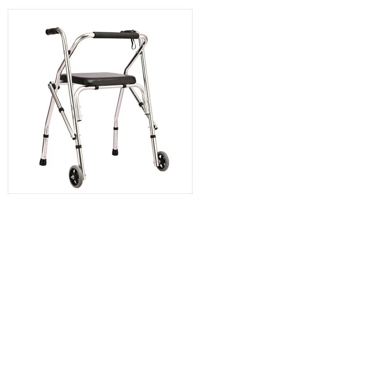 GENERICO - ANDADOR CON ASIENTO Y DOS RUEDAS