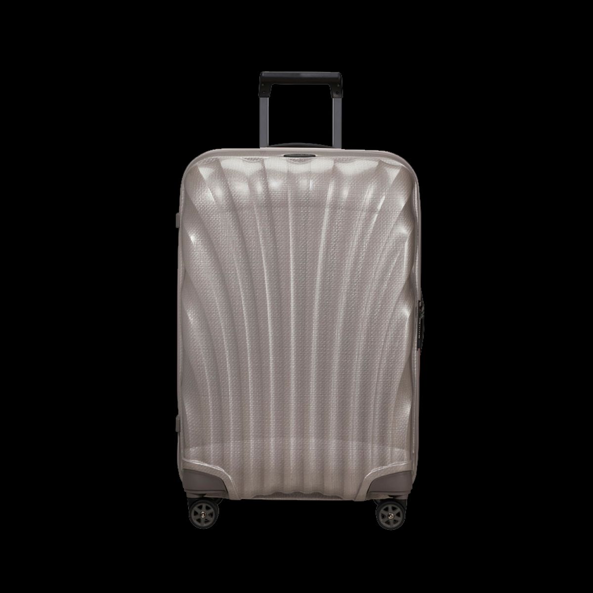 SAMSONITE - Maleta Rígida C-Lite Mediana Pearl/Fuchsia