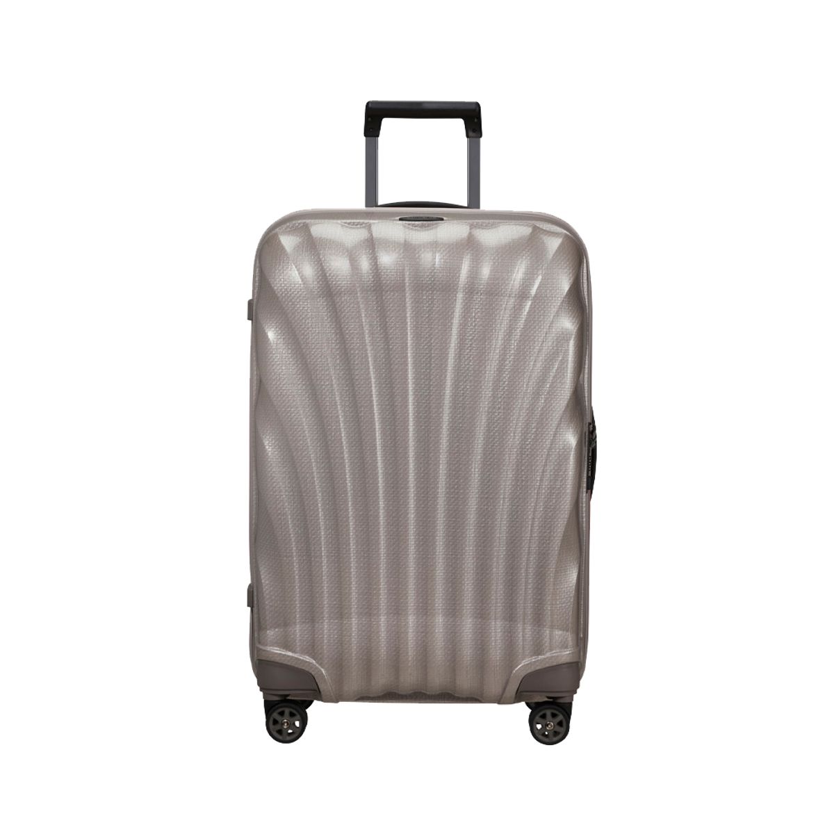 SAMSONITE - Maleta Rígida C-Lite Mediana Pearl/Fuchsia