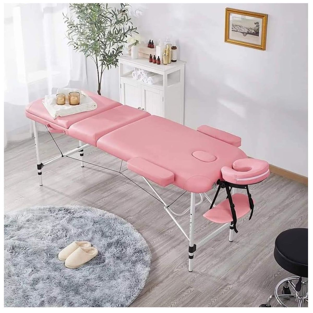 IMPORTADO MC - CAMILLA IMPORTADA DE ALUMINIO PORTATIL + ESTUCHE