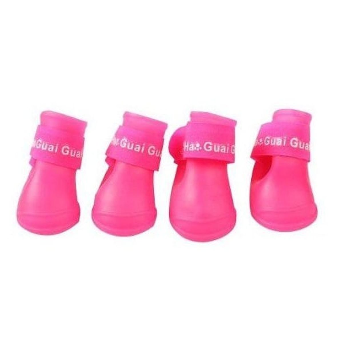 GENERICO - Zapatos de silicona para mascotas imp Talla M - Fuccia