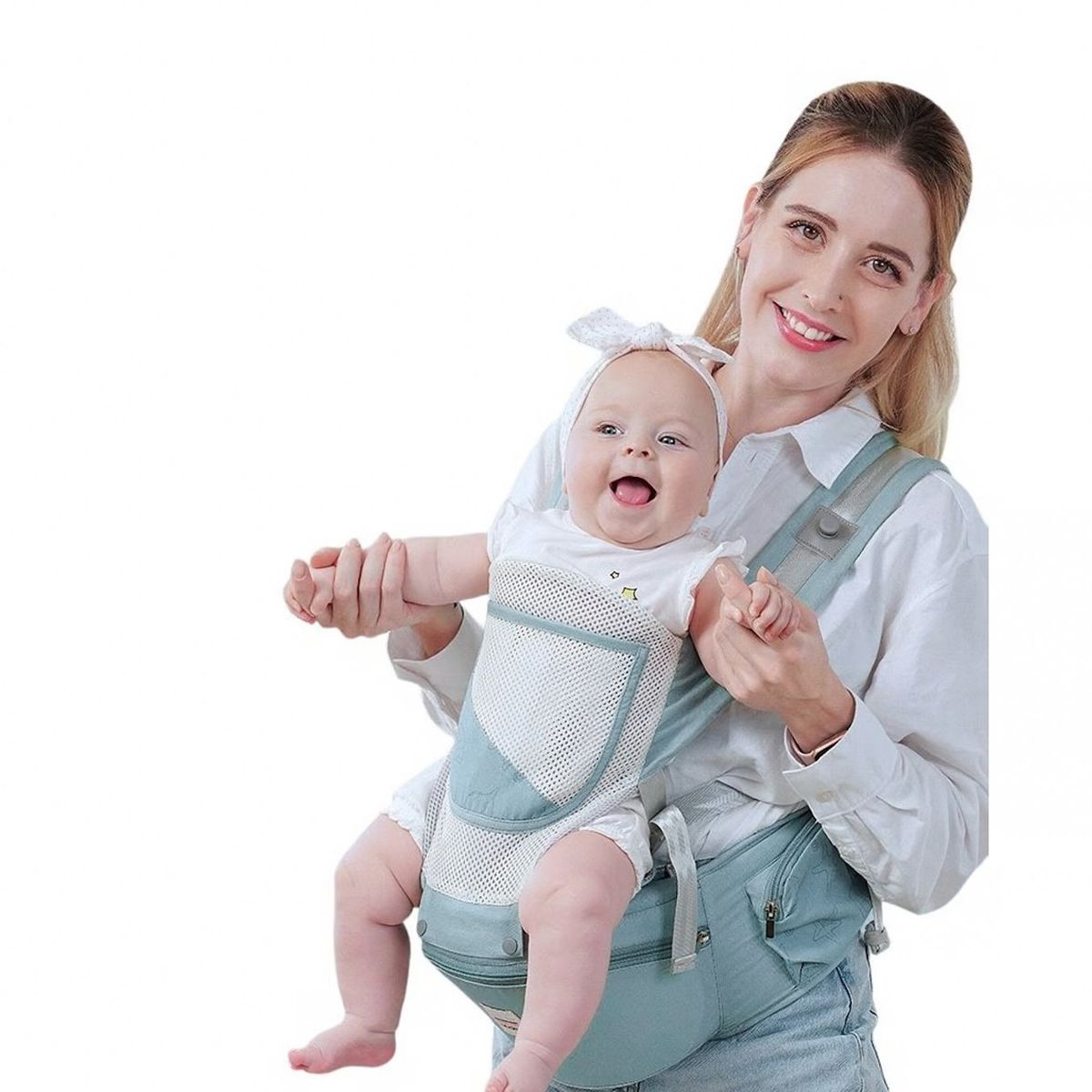 GENERICO - PORTABEBE CANGURO ROCOCO BLUE