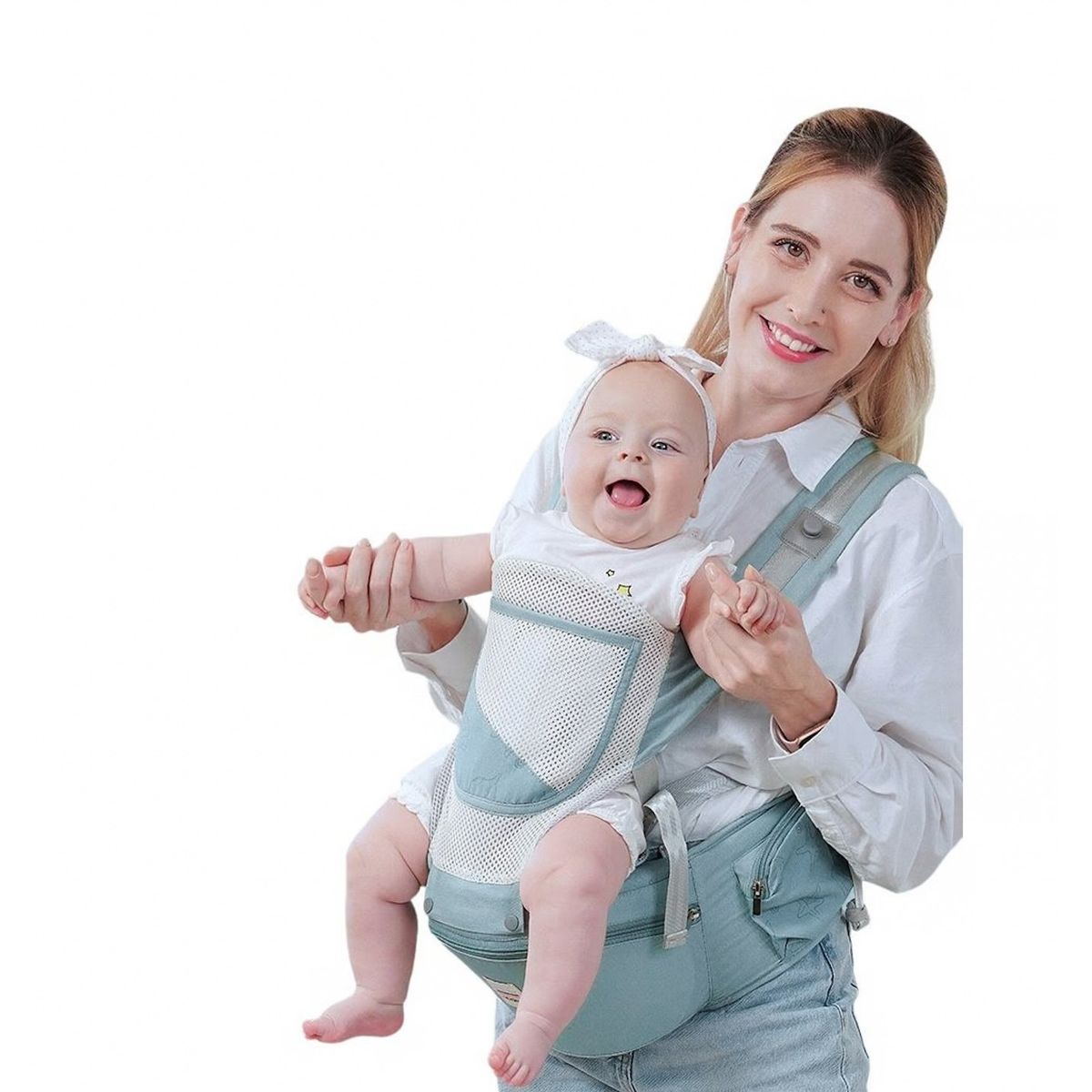 GENERICO - PORTABEBE CANGURO ROCOCO BLUE