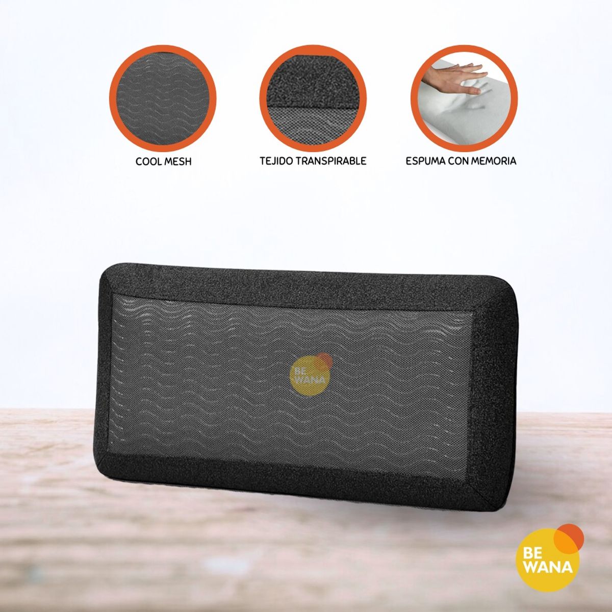 CASATEX - Almohada Viscoelástico ACTIVECARBON Gel KING.