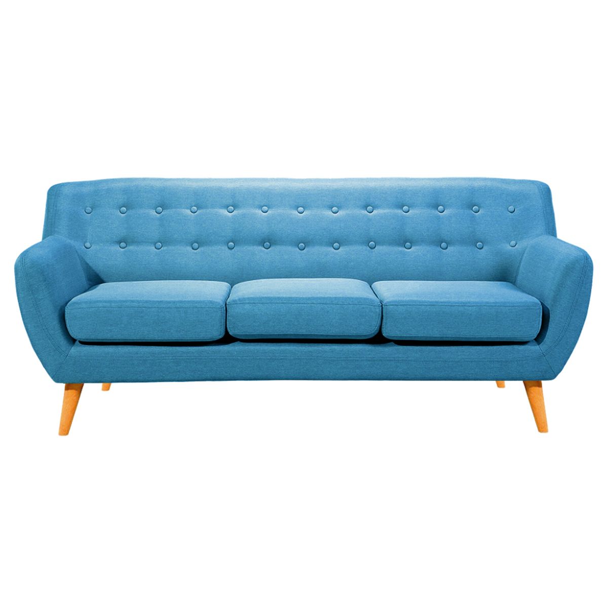 HOGAR & SPACIOS - HYS SALA 3 2 ZACK AZUL CADETE