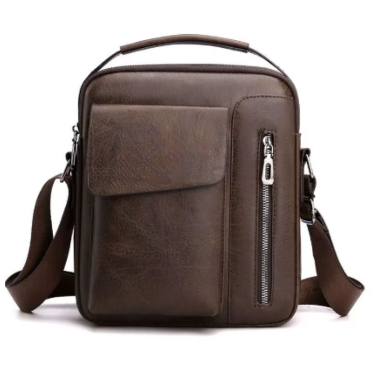 JEEP - Bolso de hombro de cuero PU para hombre bandolera EJECUTIVO