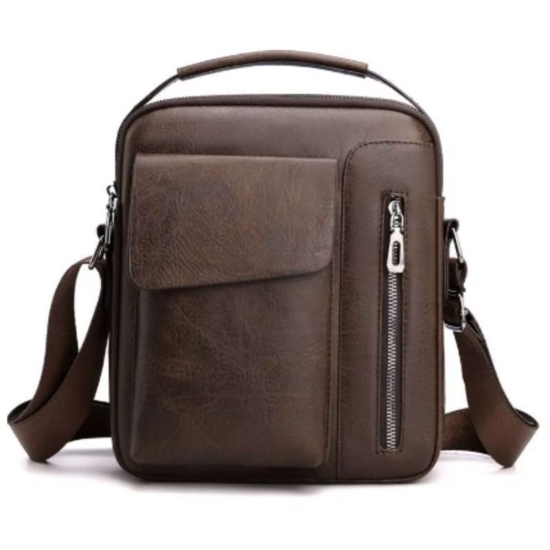 JEEP - Bolso de hombro de cuero PU para hombre bandolera EJECUTIVO