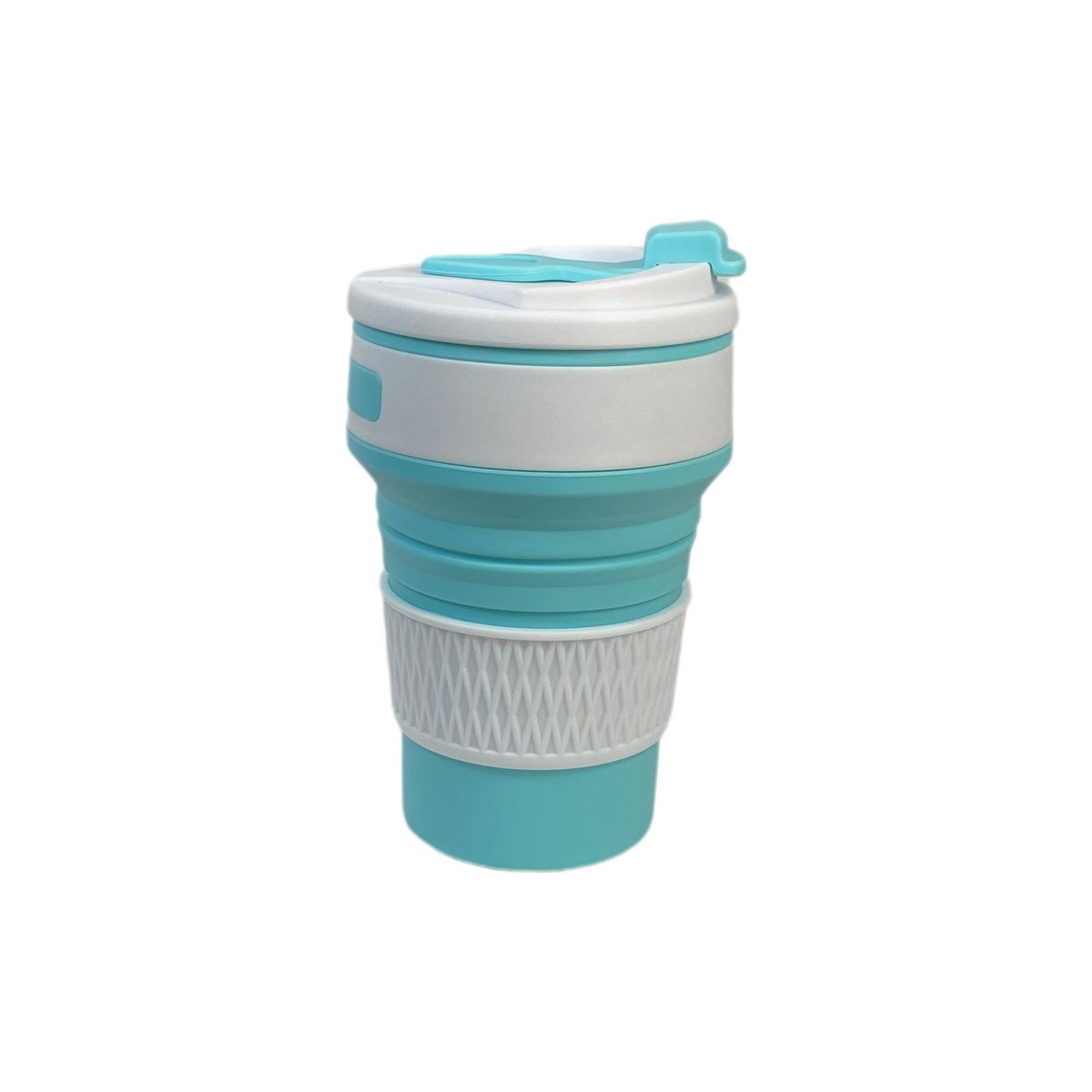 GENERICO - VASO PLEGABLE 350ML CELESTE