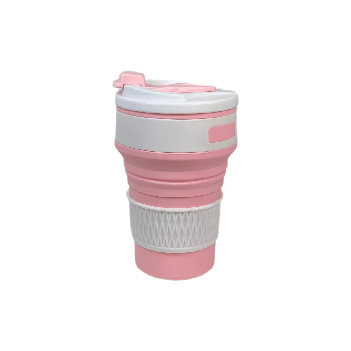 GENERICO - VASO PLEGABLE 350ML ROSADO