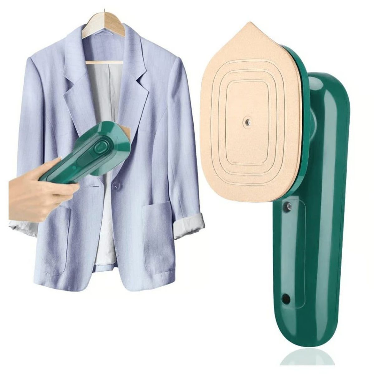 IMPORTADO MC - Mini Plancha de Ropa a Vapor Portátil Viaje