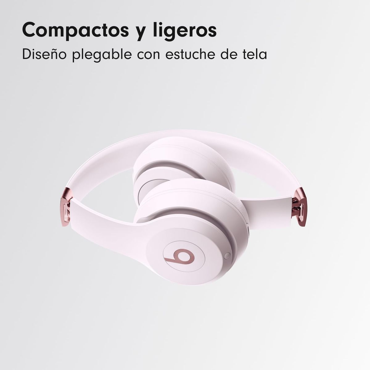 BEATS - Beats Solo 4 - Auriculares supraaurales inalámbricos - Rosa nube