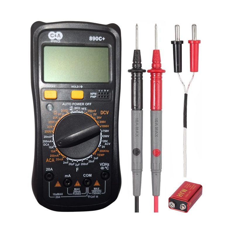 C&A - Multimetro digital profesional C&A