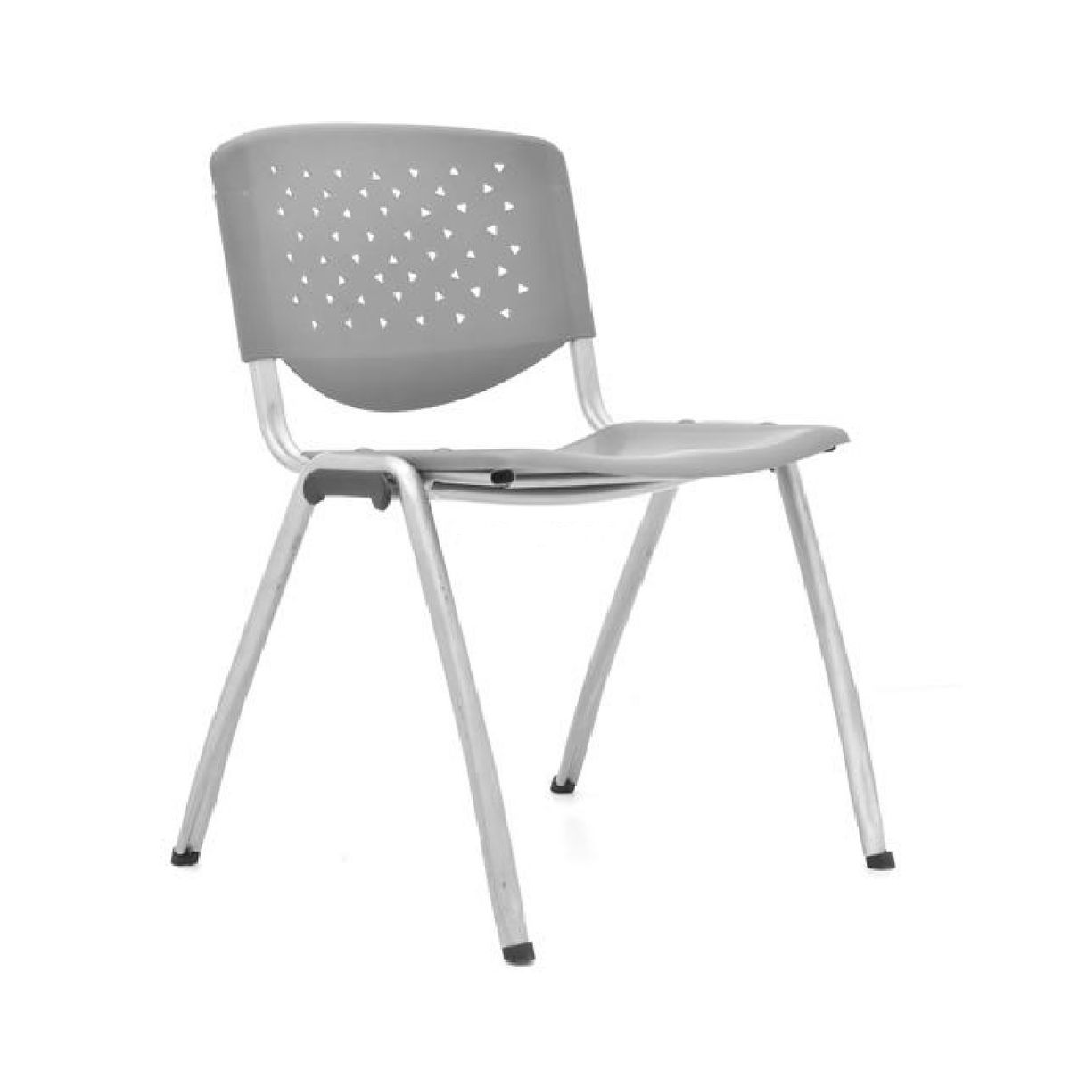 MOBELART - Silla de Oficina Visita Prisma Gris BA möbelArt