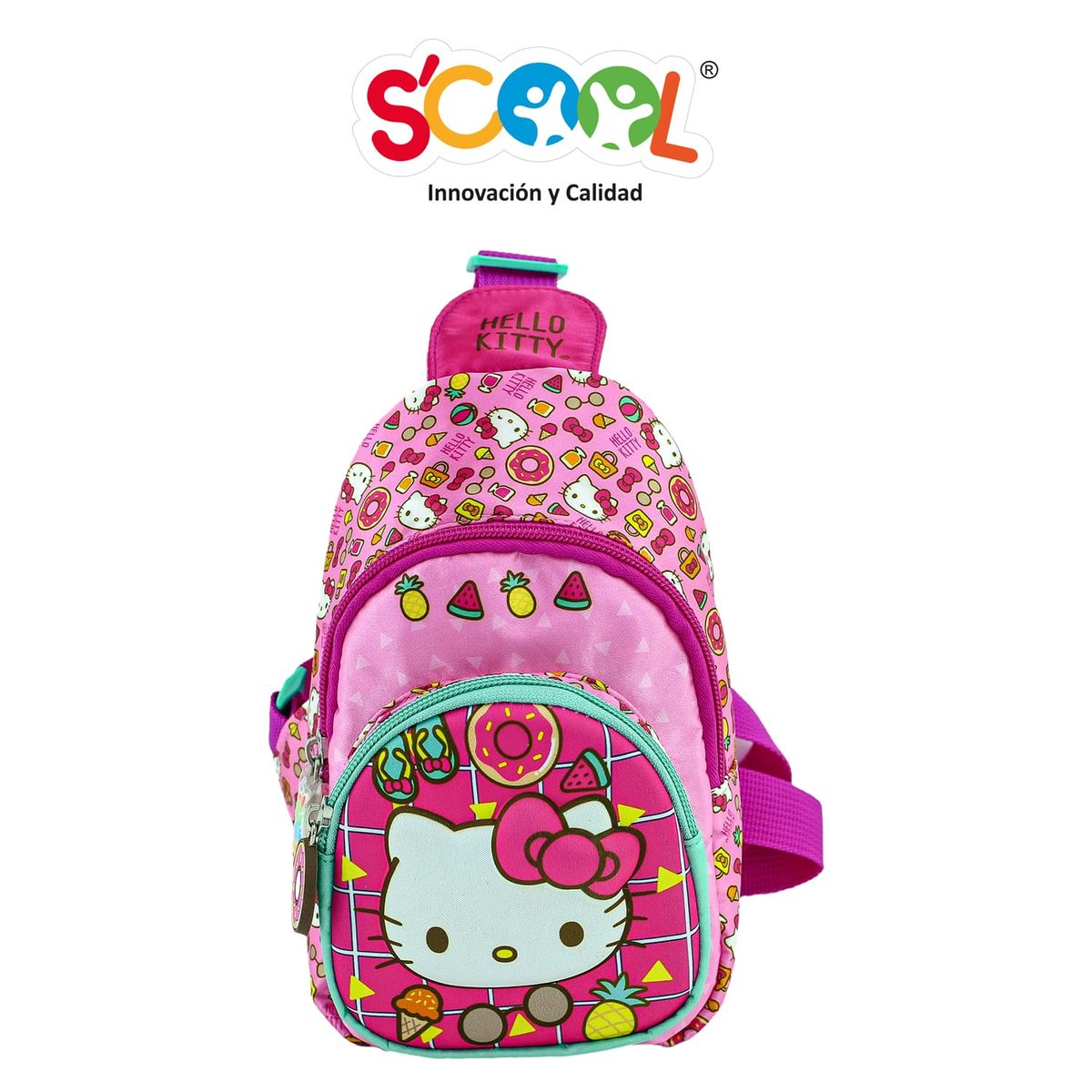 SCOOL - Pechera Morral Kids Scool Hello Kitty & Friends