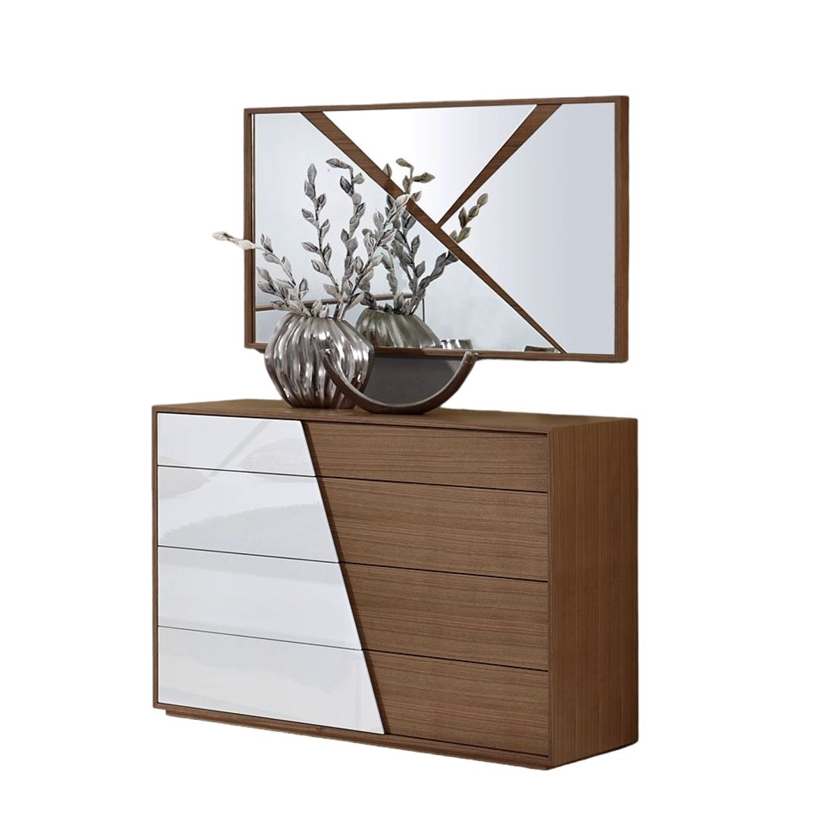 73 EXPERIENCE - Cómoda Meybi Color Cedro & Blanco 73 Experience