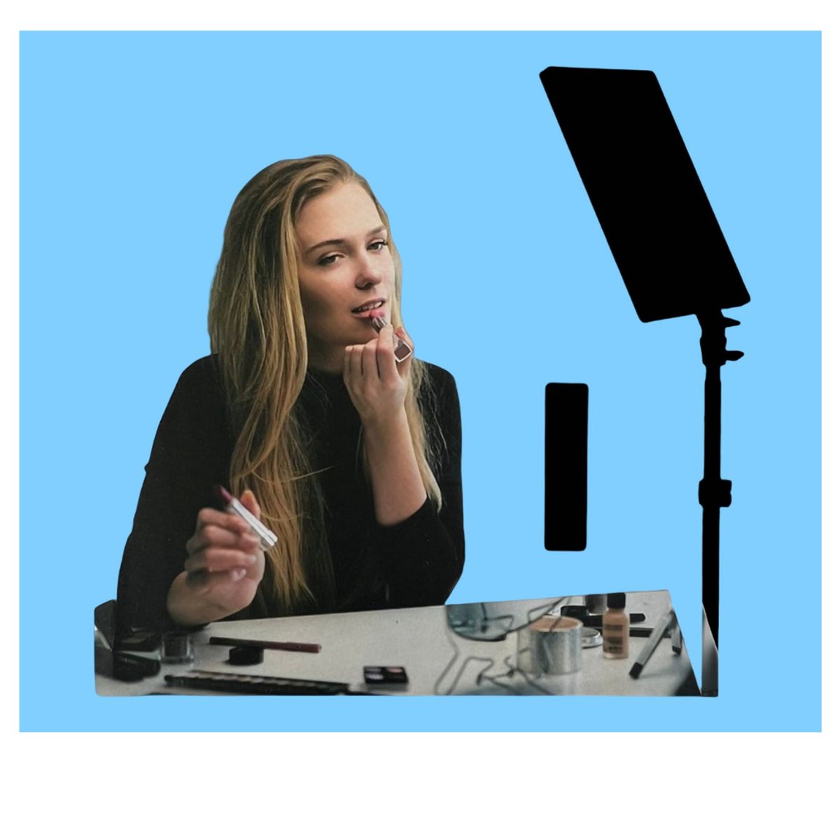 GENERICO - LUZ LED CORAZON 13" + TRIPODE 2.10 METRO + CONTROL REMOTO