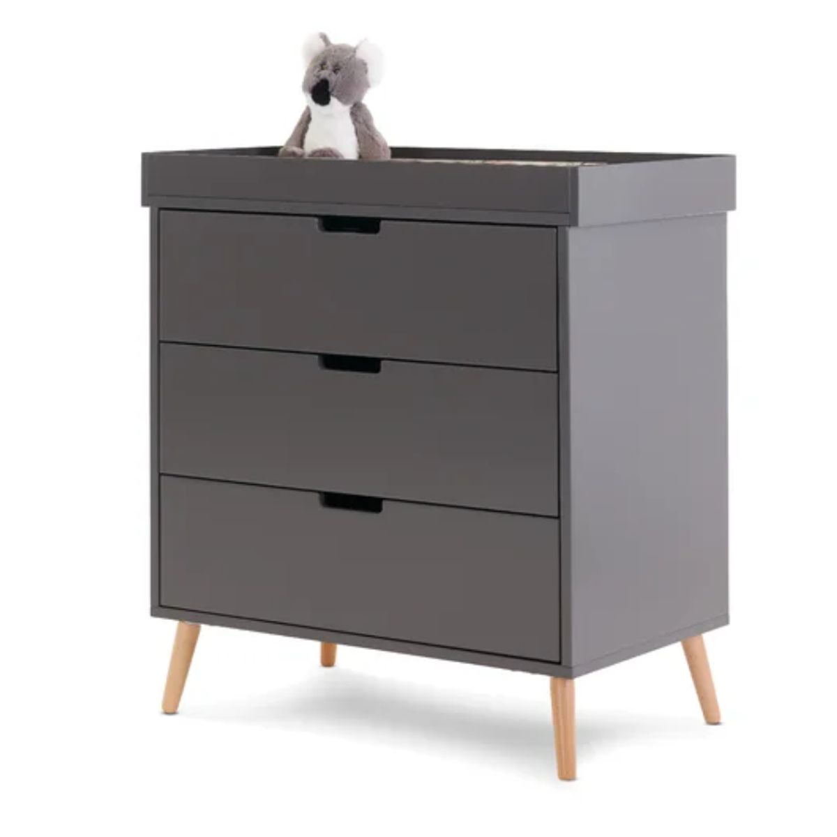 GENERICO - Comoda Cambiador de Bebe Lucio Grafito Petrox Home