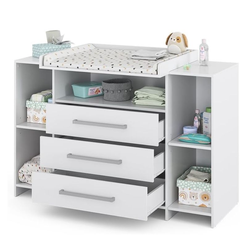 GENERICO - Comoda Cambiador de Bebe Premium Armado Mateo Petrox Home